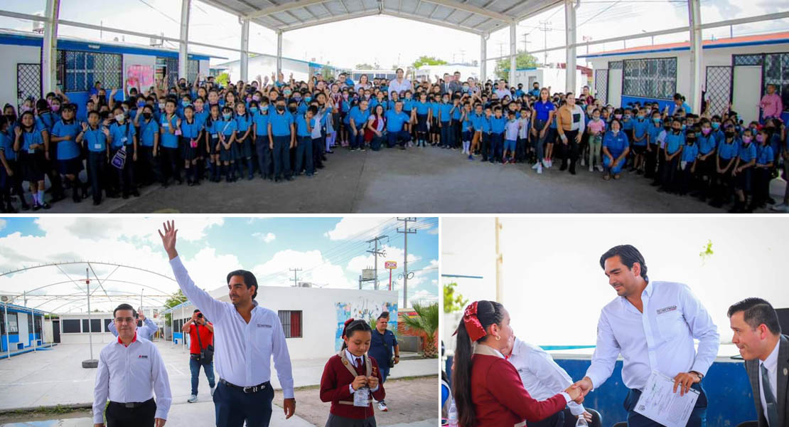 Felicitó Alcalde de Reynosa a Legisladora Infantil del Distrito 09