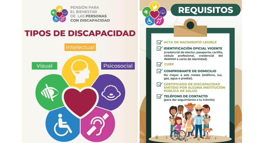 Inicia jornada de incorporación al programa Pensión para el Bienestar de las Personas con Discapacidad