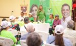 Es Maki Ortiz la candidata de los pensionados, votarán por el Partido Verde