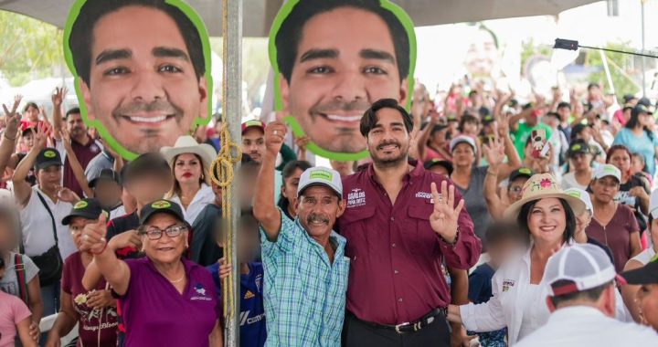 Carlos Peña Ortiz y Olga Juliana Elizondo proponen leyes transformadoras en los cierres de campaña en Puerta del Sur y Hacienda las Fuentes