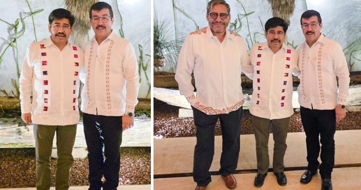 Participa rector de la UAT en reunión nacional con el jurista Hugo Aguilar