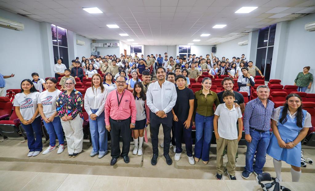 Deciden estudiantes camino libre de drogas con el programa «Tu Eliges, Sé Imparable»
