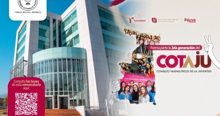La UAT invita a participar en la integración del Consejo Tamaulipeco de la Juventud