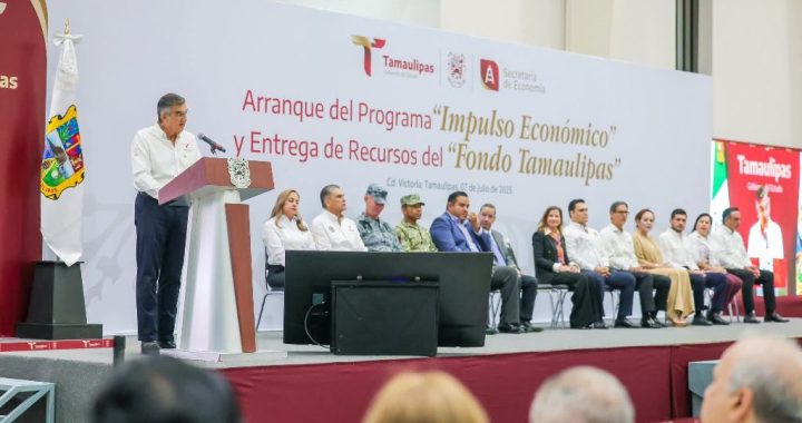 Impulsan economía Gobiernos de Claudia Sheinbaum Pardo, Américo Villarreal Anaya y Carlos Peña Ortiz