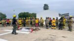 Fortalece Tamaulipas capacidad de respuesta en extracciones vehiculares con curso especializado para personal de Protección Civil y bomberos