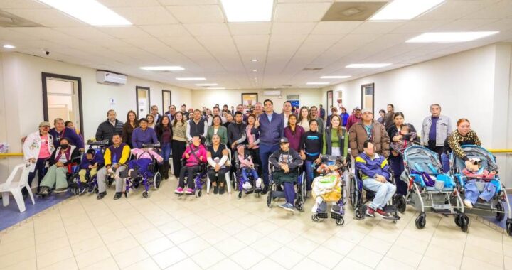 Mejoran Gobierno de Carlos Peña Ortiz y CMIC calidad de vida de personas con discapacidad