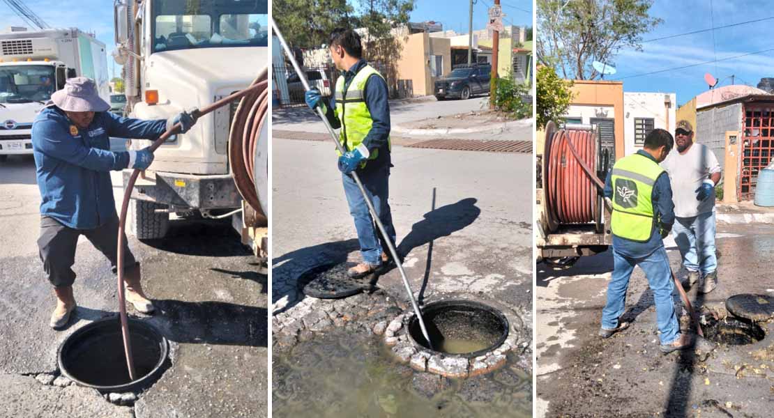Atendió COMAPA reportes de usuarios en fracc. Hacienda Las Bugambilias