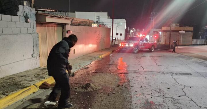 Neutralizó PCyB de Reynosa riesgo de derrapes en la Zona Centro