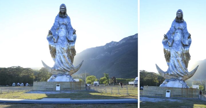 Entrega Américo este viernes la monumental escultura de la Virgen de la Misericordia