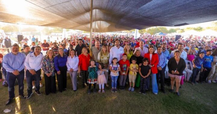 Festejó Carlos Peña Ortiz a más de 2,800 habitantes de la Juárez con alegre Posada