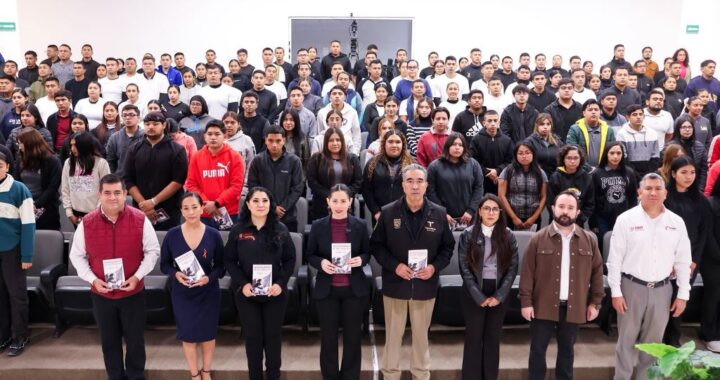 Brinda IMT Plática “Mujeres Tamaulipas hablando de Violencia de Género” en Universidad de Seguridad y Justicia de Tamaulipas