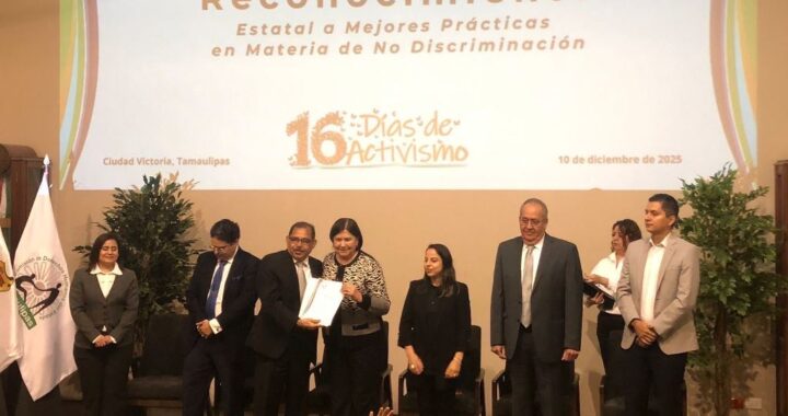 Instituto Tamaulipeco para los Migrantes es galardonado en prácticas de no discriminación