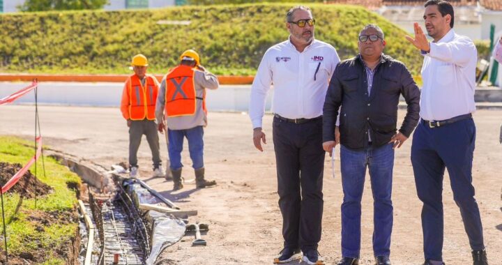 Supervisó Carlos Peña Ortiz rehabilitación de Pista del Polideportivo Reynosa