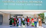 Entrega Voluntariado DIF-Reynosa juguetes y sonrisas en el Hospital General