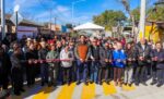 Inauguró Carlos Peña Ortiz pavimentación hidráulica en la Lázaro Cárdenas