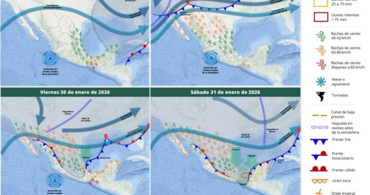 Pronóstico de clima fresco y otro descenso de temperatura para Reynosa