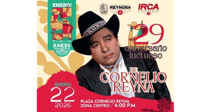 Honra Gobierno de Carlos Peña Ortiz la memoria de Cornelio Reyna