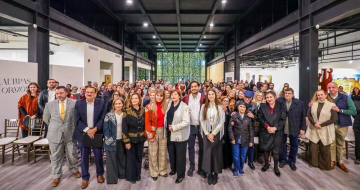 Inauguró Alcalde Carlos Peña Ortiz la exposición Tamaulipas en el Corazón, durante la Noche de Museos