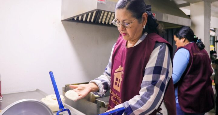 Mantiene SEBIEN entrega de alimentos en comedores