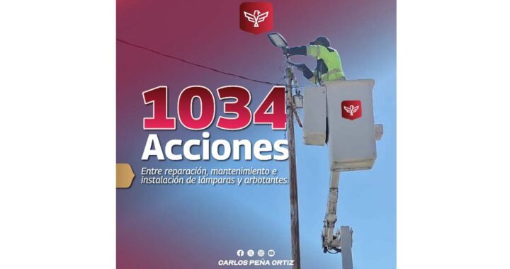 Gobierno Municipal que preside Carlos Peña Ortiz está transformando a Reynosa