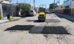 Intensifica Gobierno de Carlos Peña Ortiz labores de bacheo en Reynosa