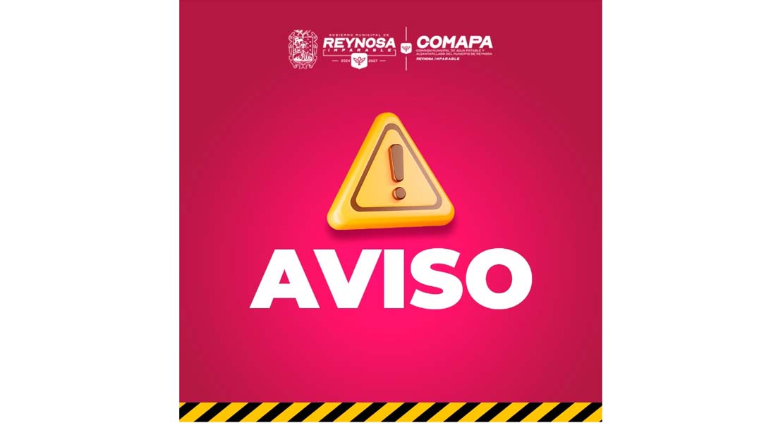 Realizará COMAPA trabajos de reemplazo de tubería para fortalecer el sistema de agua potable