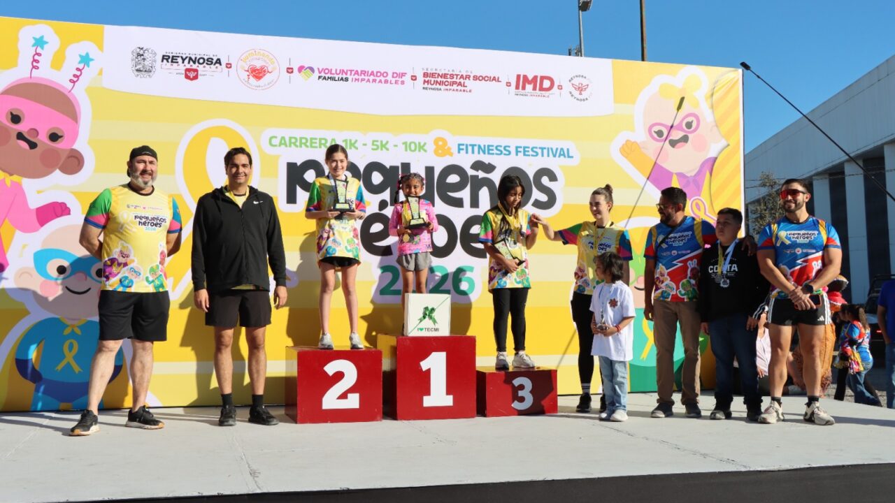 Fomenta el Gobierno de Reynosa la participación infantil en Atletismo