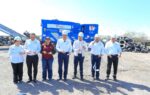 Pone en marcha Américo Villarreal planta trituradora de neumáticos en Matamoros