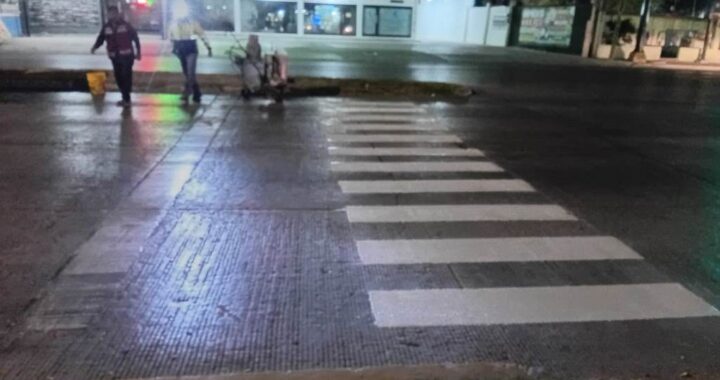 Rehabilitó Gobierno de Reynosa señalización de avenida Rodolfo Garza mediante jornada nocturna