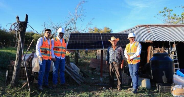 La Electrificación al 100% llega a la Sierra de Tamaulipas