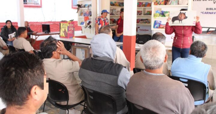 Promueven CEDES de Tamaulipas hábito de lectura entre la población penitenciaria