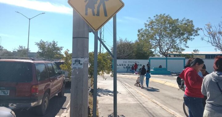 Instaló Gobierno de Reynosa, señalización que cuida a los estudiantes