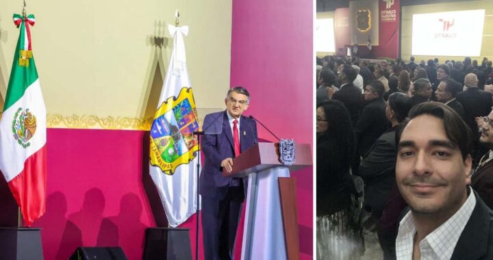 Asistió Alcalde Carlos Peña Ortiz al Cuarto Informe de Gobierno del Gobernador Américo Villarreal Anaya