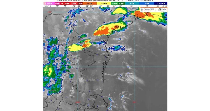 Alerta de lluvia para Reynosa