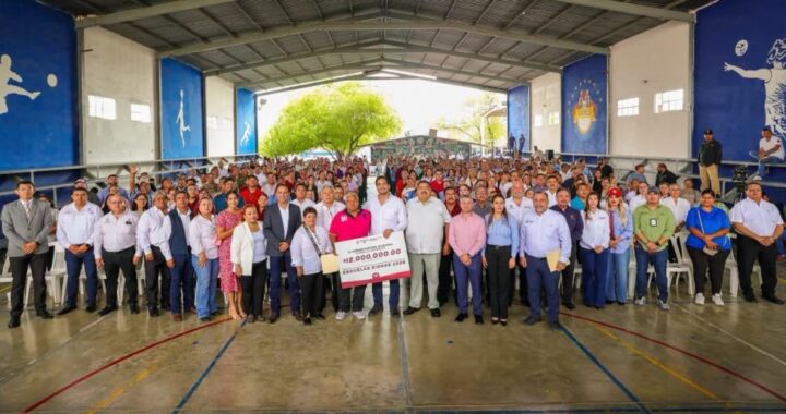 Aporta Gobierno de Carlos Peña Ortiz labor de 200 intendentes con programa «Escuelas Dignas 2026»