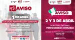 La COMAPA de Reynosa informa horarios especiales de atención para los días 1, 2 y 3 de abril