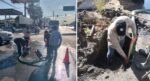 Reparó COMAPA fugas de agua potable en distintos sectores de la ciudad