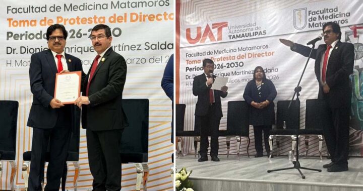 Inicia nueva gestión en la Facultad de Medicina Matamoros