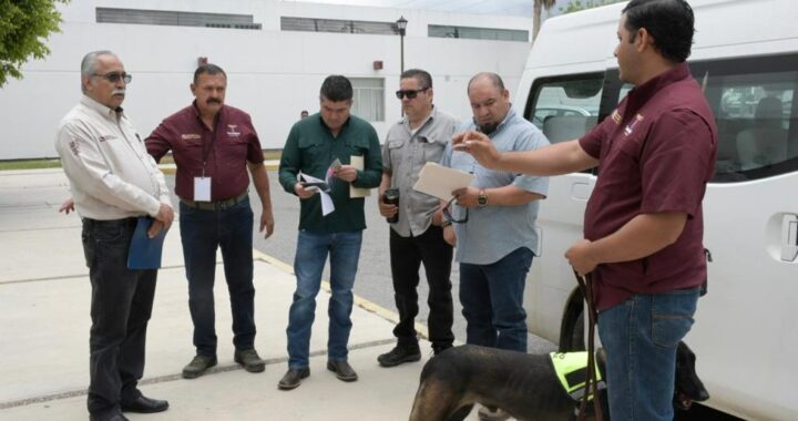 Refuerza Tamaulipas la sanidad pecuaria con binomios caninos especializados