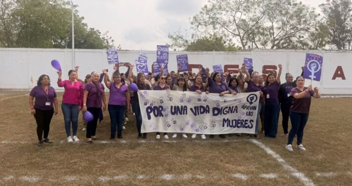 Con rally deportivo y mensajes de igualdad conmemoran el 8M en el CEDES Altamira