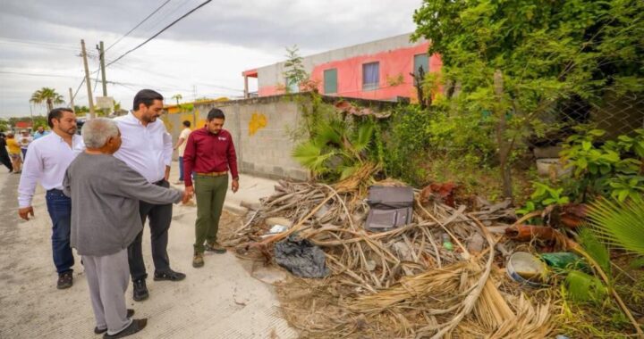 Avanza limpieza de Reynosa con programa del Alcalde Carlos Peña Ortiz