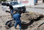 Atendió COMAPA fugas de agua potable en diversos sectores