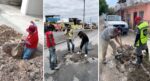 Reparó COMAPA fugas de agua potable en distintos puntos de Reynosa