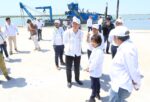 Constatan Américo y titular de la Sedatu obras de urbanización en el Puerto del Norte en Matamoros