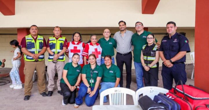 Divertido Día del Niño encabezaron Carlos Peña Ortiz y Javier Cantú Barragán, festejando a reynosenses