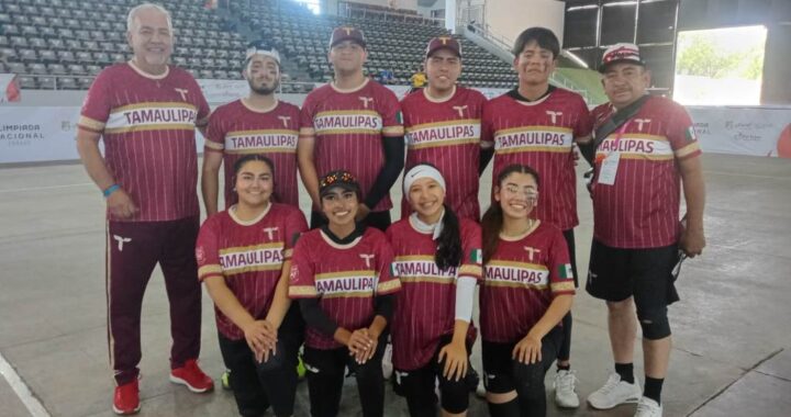 Brillan los seleccionados de Reynosa de Beisbol 5 en la Olimpiada Nacional CONADE