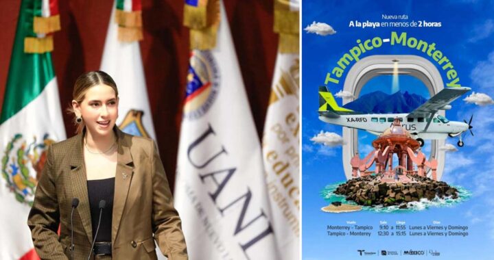 Fortalece Tamaulipas su conectividad aérea con nuevas rutas hacia Monterrey, Nuevo León y la Ciudad de México