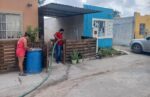 Apoya COMAPA con suministro de agua por medio de pipas en la col. Rincón de las Flores