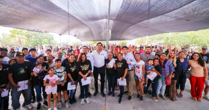 Resolvió Acción y Conciencia del Alcalde Carlos Peña Ortiz saneamiento en colonias del Oriente