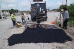 Mantiene Gobierno de Carlos Peña Ortiz campaña permanente de rehabilitación de calles